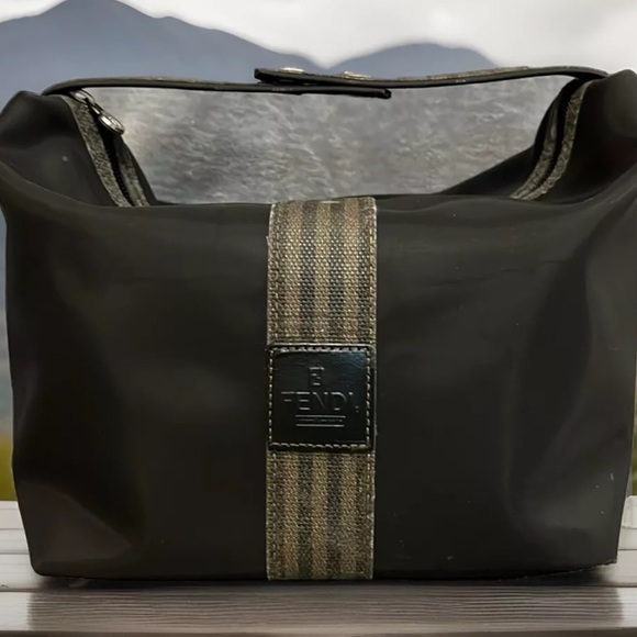 FENDI Pequin Vanity Handbag - Picture 1 of 11